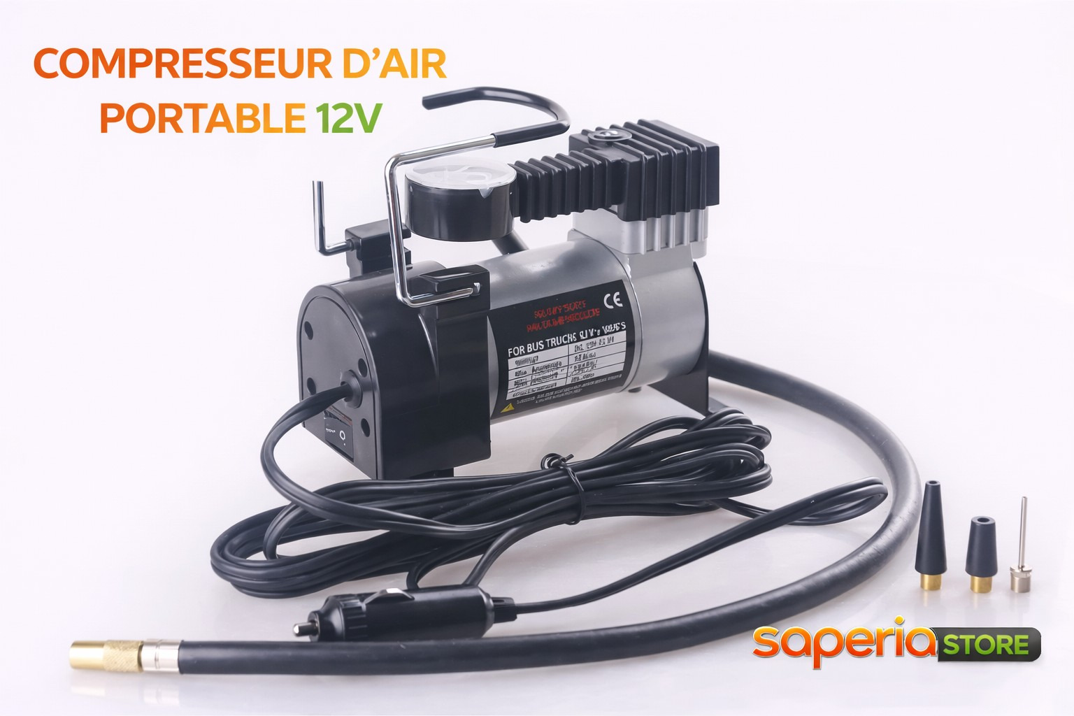 Compresseur d'air portable 12V