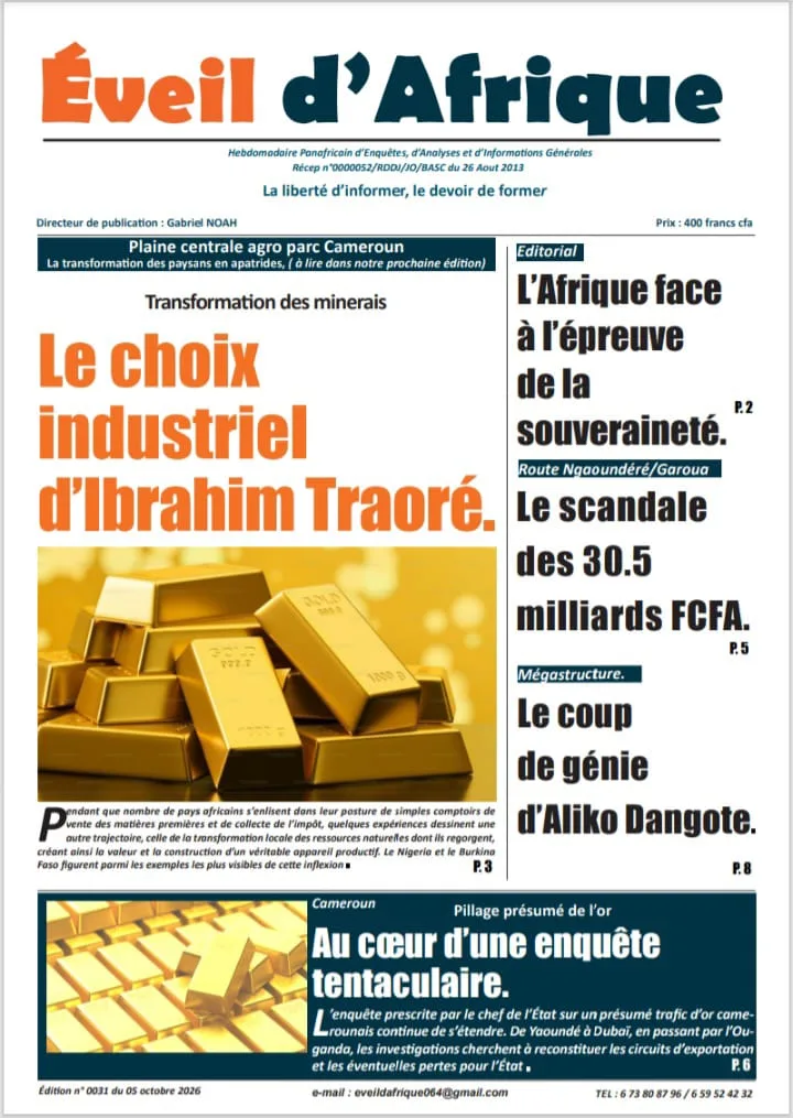 Éveil d’Afrique  n°0031