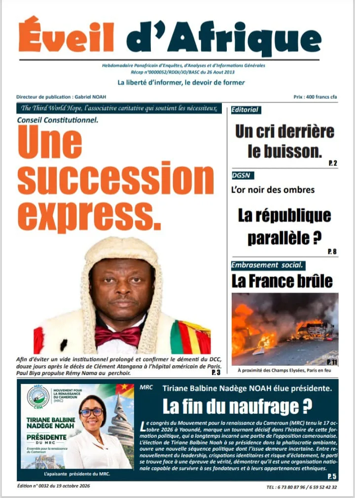 Éveil d’Afrique n°0032