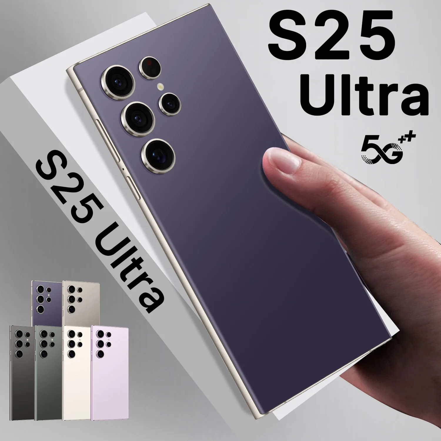 Smartphone S25 Ultra 5G – 16 Go RAM, 1 To de Stockage, Écran 4K OLED 120 Hz, Batterie 8000 mAh