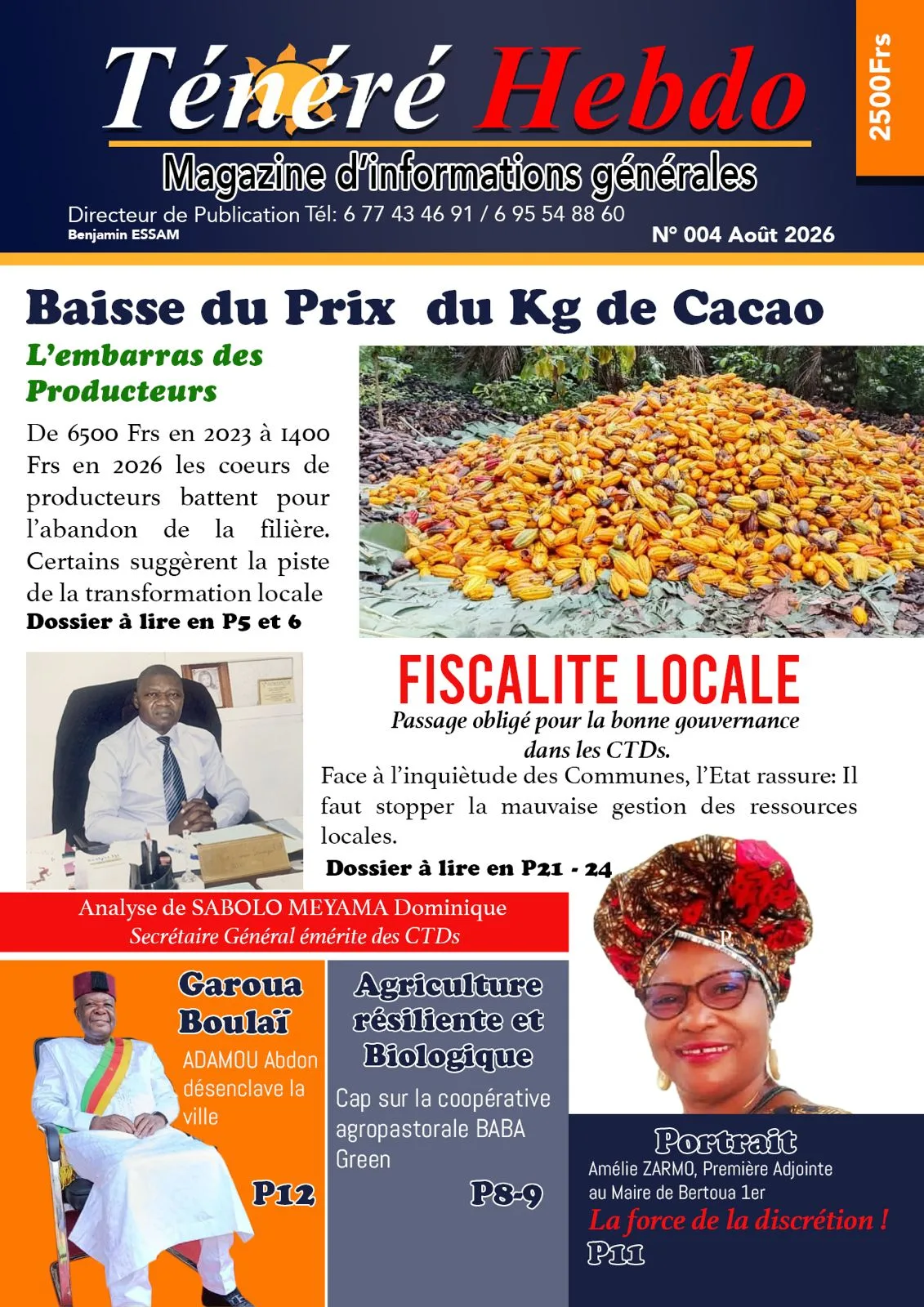 TÉNÉRÉ HEBDO N° 004